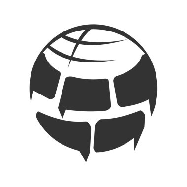 world talk forum logo template Icon Illustration Brand Identity.Isolated and flat illustration. Vector graphic