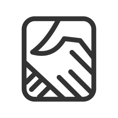 İnsanların logo şablonu Icon Illustration Brand Kimliği. İzole ve düz çizim. Vektör grafiği