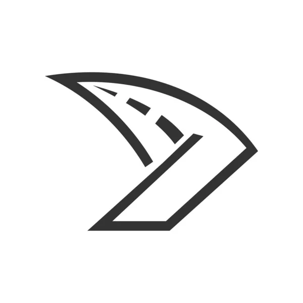 Транспортний Шаблон Логотипу Ілюстрація Фірмового Стилю Ізольовані Плоскі Ілюстрації Векторна — стоковий вектор