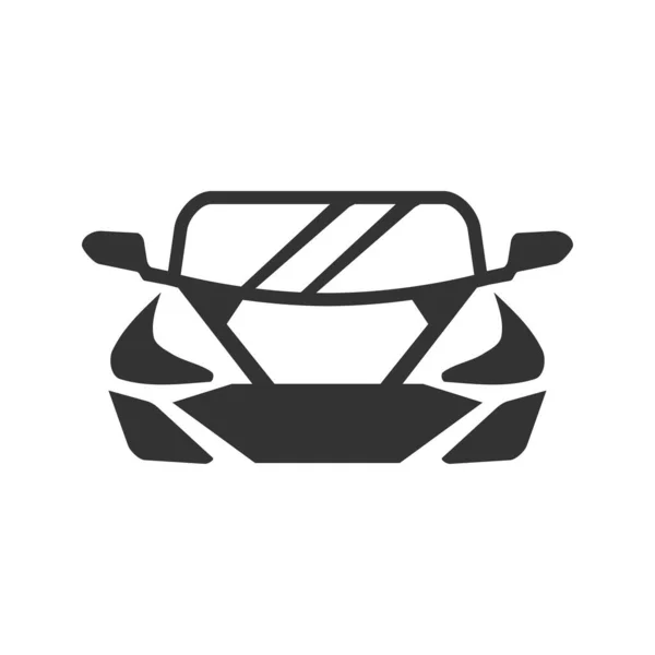 Plantilla Logotipo Del Coche Icono Ilustración Identidad Marca Ilustración Aislada — Vector de stock