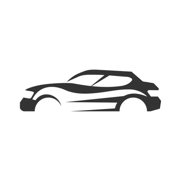 Шаблон Логотипа Автомобиля Icon Illustration Brand Identity Изолированная Плоская Иллюстрация — стоковый вектор