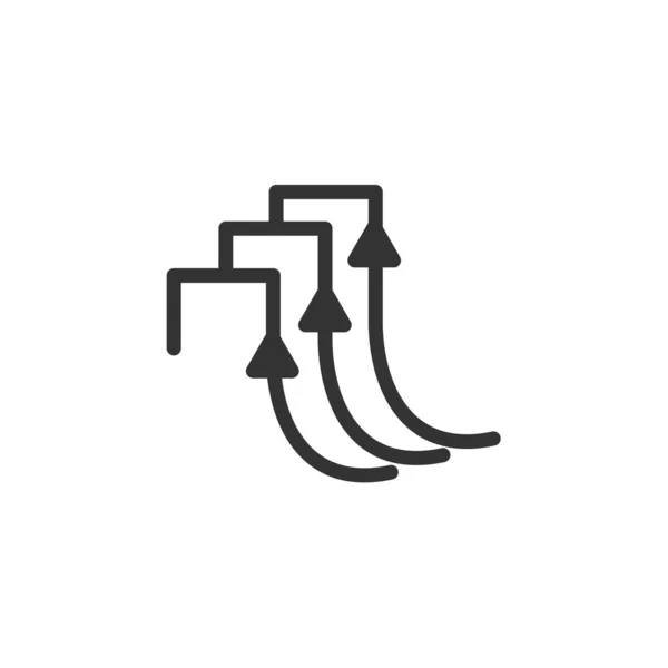 Plantilla Logotipo Del Asesor Financiero Icono Ilustración Identidad Marca Ilustración — Vector de stock
