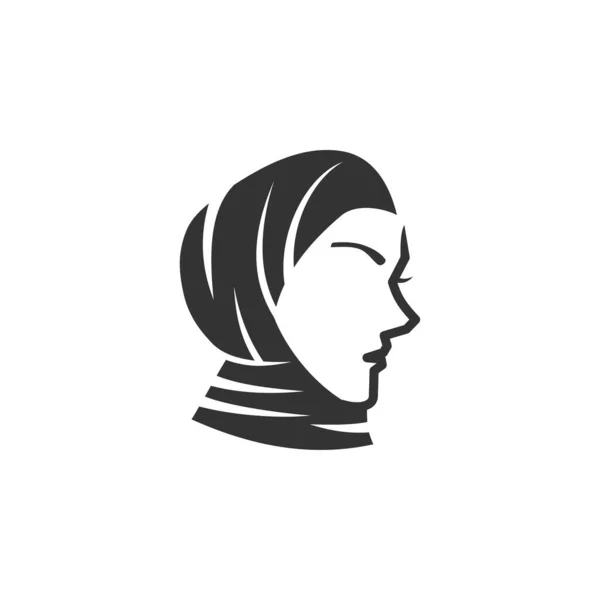 Modelo Logotipo Salão Beleza Icon Ilustração Identidade Marca Isolado Ilustração — Vetor de Stock