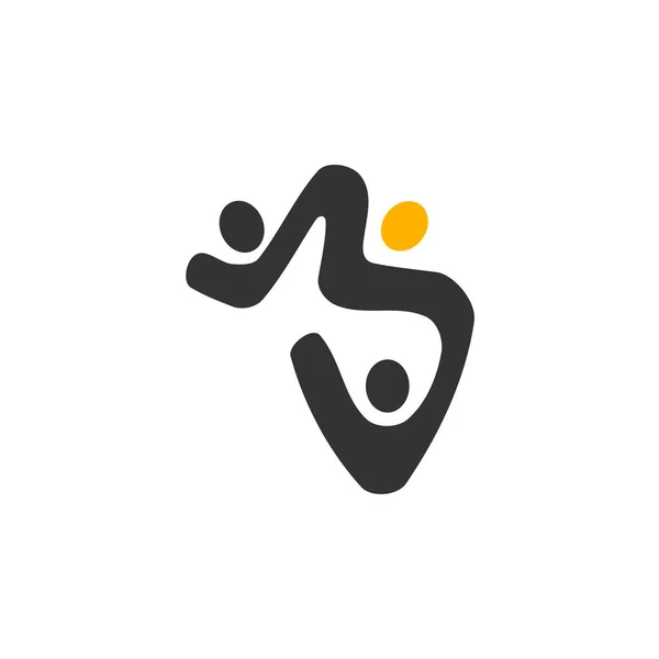 Association Logo Template Icon Illustration Brand Identity Isolated Flat Illustration — Stock Vector