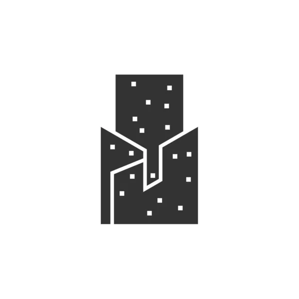 Шаблон Логотипу Квартири Ілюстрація Іконок Фірмовий Стиль Ізольовані Плоскі Ілюстрації — стоковий вектор