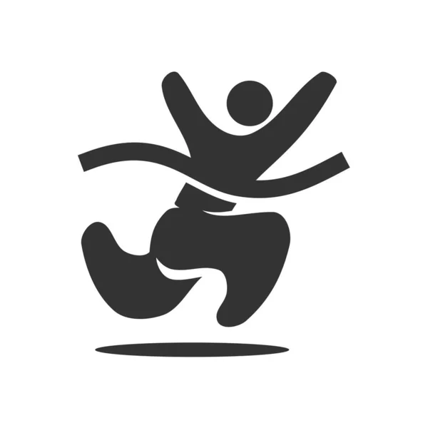 Modelo Logotipo Esporte Icon Ilustração Identidade Marca Isolado Ilustração Plana — Vetor de Stock