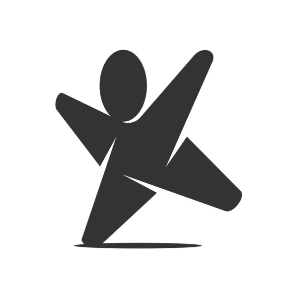 Шаблон Спортивного Логотипу Ілюстрація Іконок Фірмовий Стиль Ізольовані Плоскі Ілюстрації — стоковий вектор