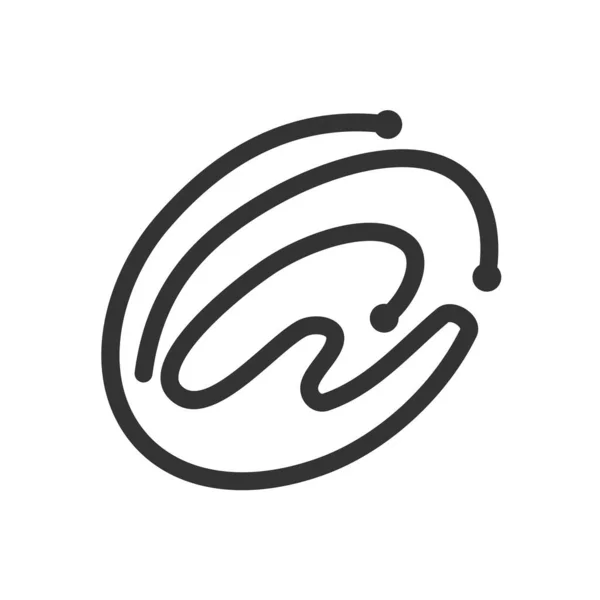 Software Logo Sjabloon Ikoon Illustratie Merk Identiteit Geïsoleerde Platte Illustratie — Stockvector