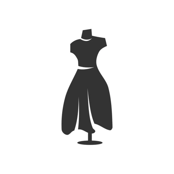 Mode Logo Vorlage Icon Illustration Markenidentität Vereinzelte Und Flache Illustration — Stockvektor