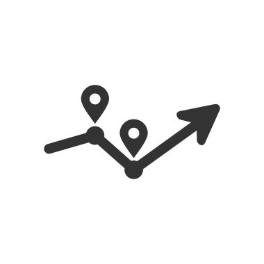 seyahat logosu şablonu. Simge Tanımlama Markası Kimliği. İzole ve düz çizim. Vektör grafiği