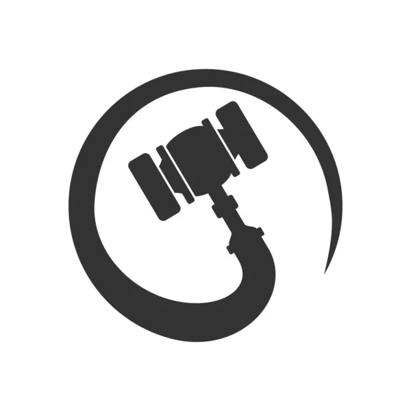 Gesetzesvorlage Logo Icon Illustration Markenidentität Vereinzelte Und Flache Illustration Vektorgrafik — Stockvektor