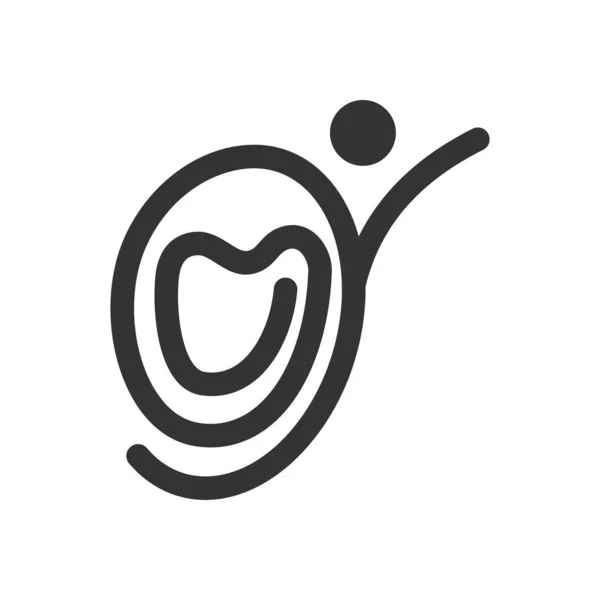 Amore Modello Logo Icona Illustrazione Brand Identity Illustrazione Isolata Piatta — Vettoriale Stock