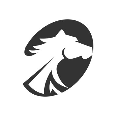 At logosu şablonu. Simge Tanımlama Markası Kimliği. İzole ve düz çizim. Vektör grafiği