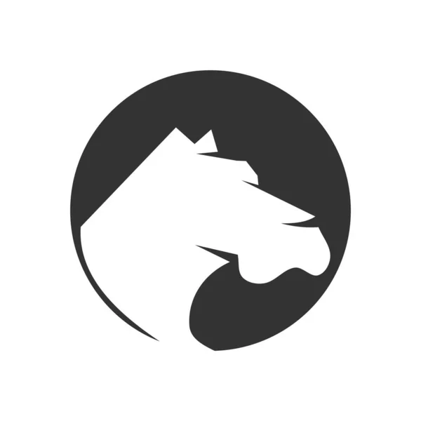 Plantilla Logotipo Perro Icono Ilustración Identidad Marca Ilustración Aislada Plana — Archivo Imágenes Vectoriales