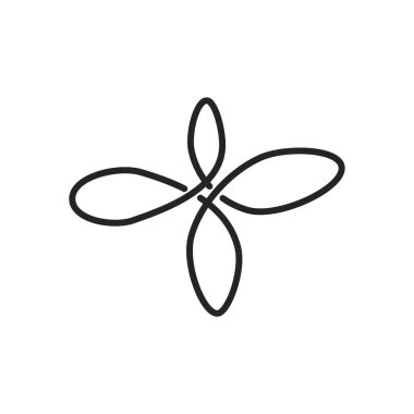 Sağlık logosu şablonu. Simge Tanımlama Markası Kimliği. İzole ve düz çizim. Vektör grafiği