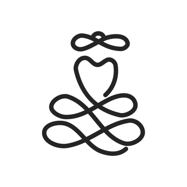 Шаблон Логотипа Одежды Икона Бренда Изолированная Плоская Иллюстрация Векторная Графика — стоковый вектор