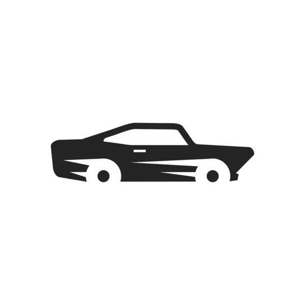 Modelo Logotipo Carro Icon Ilustração Identidade Marca Isolado Ilustração Plana — Vetor de Stock