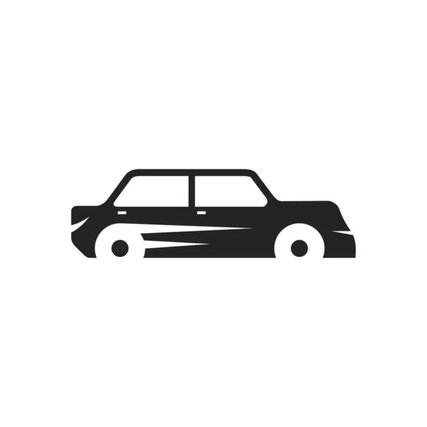 Шаблон Логотипу Автомобіля Ілюстрація Іконок Фірмовий Стиль Ізольовані Плоскі Ілюстрації — стоковий вектор