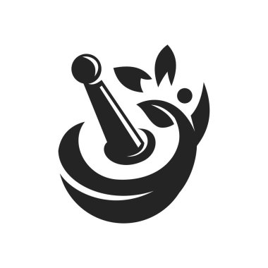 Eczane logosu izole edildi. Marka Kimliği. Simge Soyut Vektör Grafiği