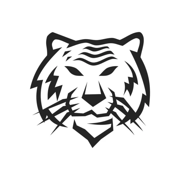 虎标识模板隔离 品牌形象 图标摘要矢量图形 — 图库矢量图片