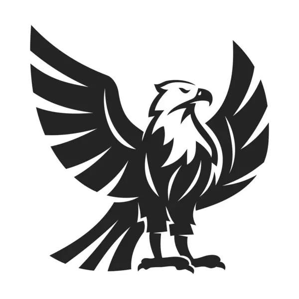 Modelo Logotipo Águia Isolado Identidade Marca Ícone Abstrato Vetor Gráfico Vetores De Bancos De Imagens