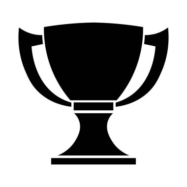 Ganimet siyah vektör simgesi beyaz arkaplanda izole edildi