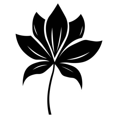 Beyaz arkaplanda izole edilmiş siyah vektör simgesi yerleştir