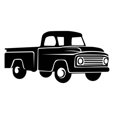 Beyaz arkaplanda siyah vektör simgesi izole edildi