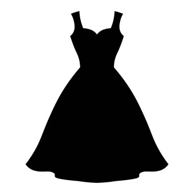 Siyah vektör simgesini beyaz arkaplanda izole et