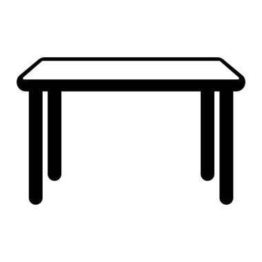 Siyah vektör tablosu simgesi beyaz arkaplanda izole edildi