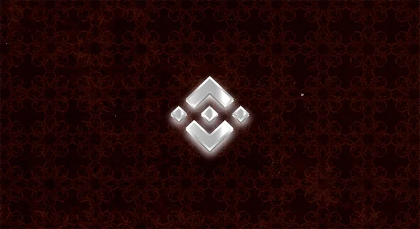 Soyut arkaplanda BNB logosu. BNB şifreleme para birimi simgesi