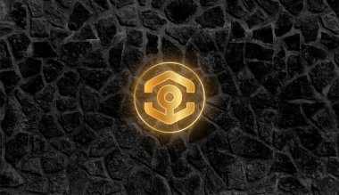 Özgeçmiş üzerinde Ankr simgesi. Ankr şifreleme para birimi.