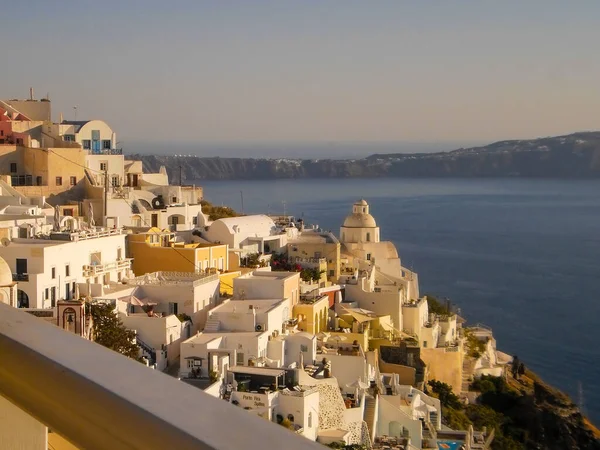 İnanılmaz Santorini manzarası, Ege, Yunanistan