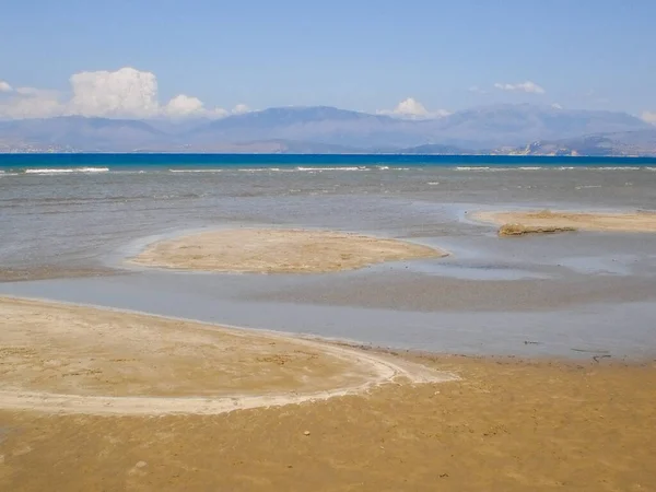 View Kerkyra Apraos Corfu Island Greece — Stock Photo, Image
