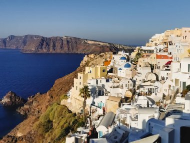 Santorini yaz tatilleri için bir Yunan adasıdır.