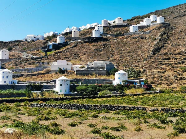 Santorini Yaz Tatilleri Için Bir Yunan Adasıdır — Stok fotoğraf