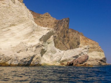 Santorini yaz tatilleri için bir Yunan adasıdır.