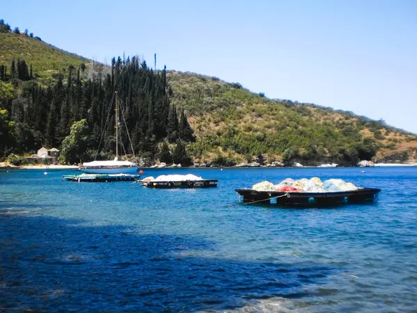 Isla Corfú Grecia Hermoso Destino Verano —  Fotos de Stock