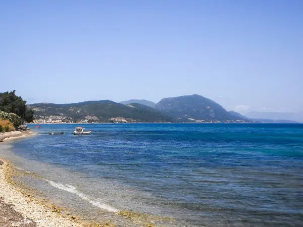 ギリシャのコルフ島は美しい夏の目的地です — ストック写真