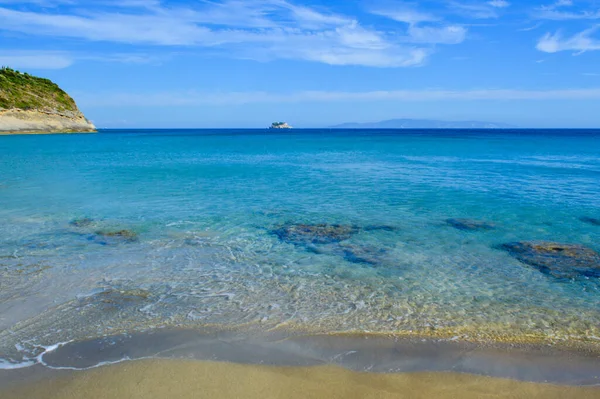 Острів Кефалонія Греції Красиве Літнє Місце Острів Кефалонія Греція 2015 — стокове фото