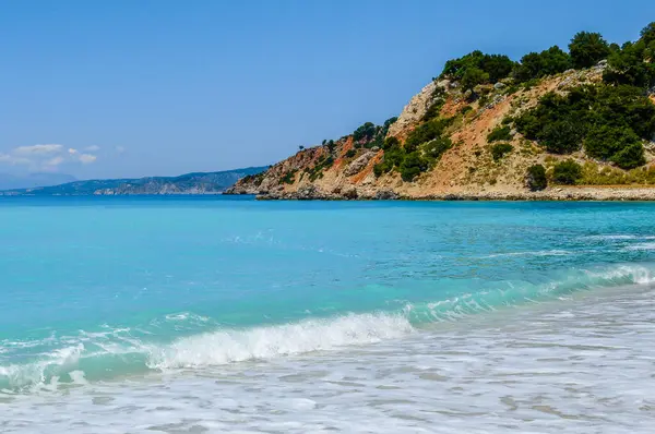 希腊的Kefalonia岛是一个美丽的夏季目的地 希腊的Kefalonia岛 2015 — 图库照片