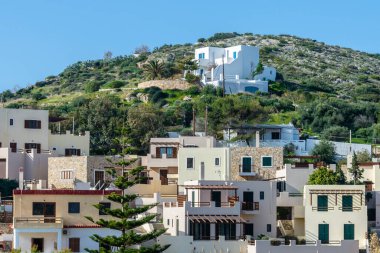 Yunanistan 'daki Syros Adası çok güzel bir yaz mevsimi - Syros Adası, Yunanistan, 08-16-2020