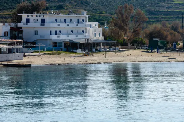 Syros Sziget Görögországban Egy Gyönyörű Nyári Úti Cél Syros Sziget — Stock Fotó