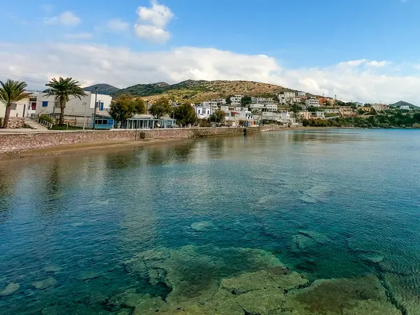 Σύρος Είναι Ένας Όμορφος Καλοκαιρινός Προορισμός Σύρος Ελλάδα 2020 — Φωτογραφία Αρχείου
