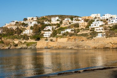 Yunanistan 'daki Syros Adası çok güzel bir yaz mevsimi - Syros Adası, Yunanistan, 08-16-2020