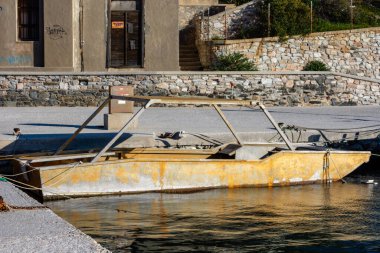 Yunanistan 'daki Syros Adası çok güzel bir yaz mevsimi - Syros Adası, Yunanistan, 08-16-2020