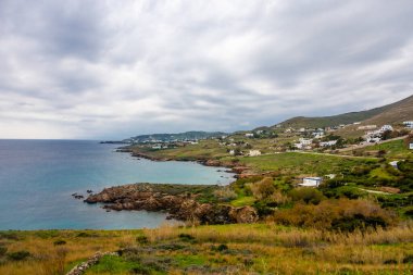 Yunanistan 'daki Syros Adası çok güzel bir yaz mevsimi - Syros Adası, Yunanistan, 08-16-2020