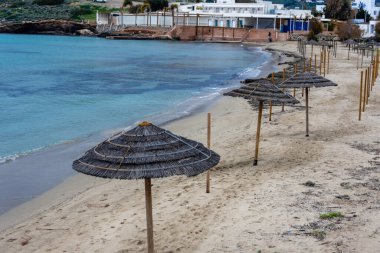 Yunanistan 'daki Syros Adası çok güzel bir yaz mevsimi - Syros Adası, Yunanistan, 08-16-2020