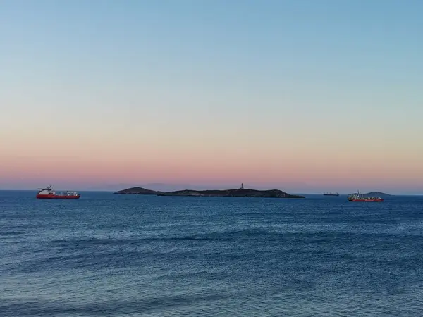 Syros Insel Griechenland Ist Ein Wunderschönes Sommerziel Syros Insel Griechenland — Stockfoto