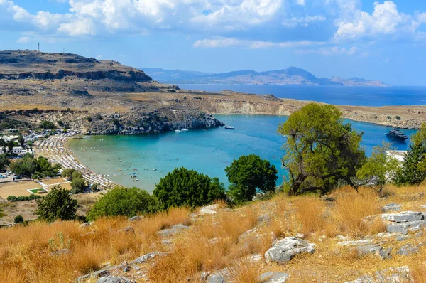 Ρόδος Είναι Ένας Όμορφος Καλοκαιρινός Προορισμός Ρόδος Ελλάδα 2018 — Φωτογραφία Αρχείου